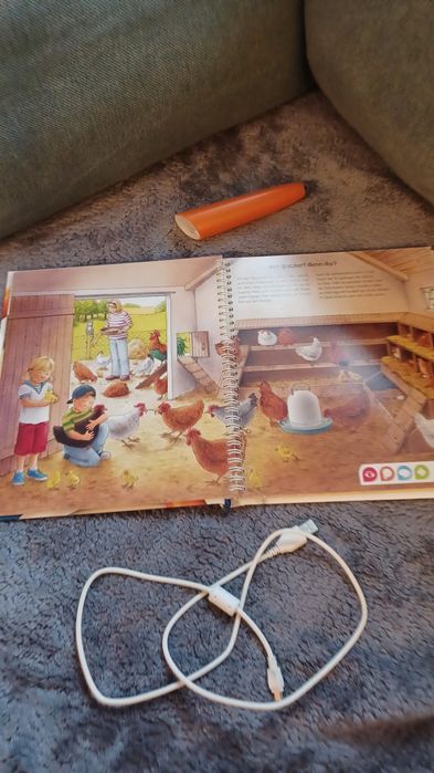 Ravensburger tiptoi zestaw startowy bauernhof - na wsi pióro i książka