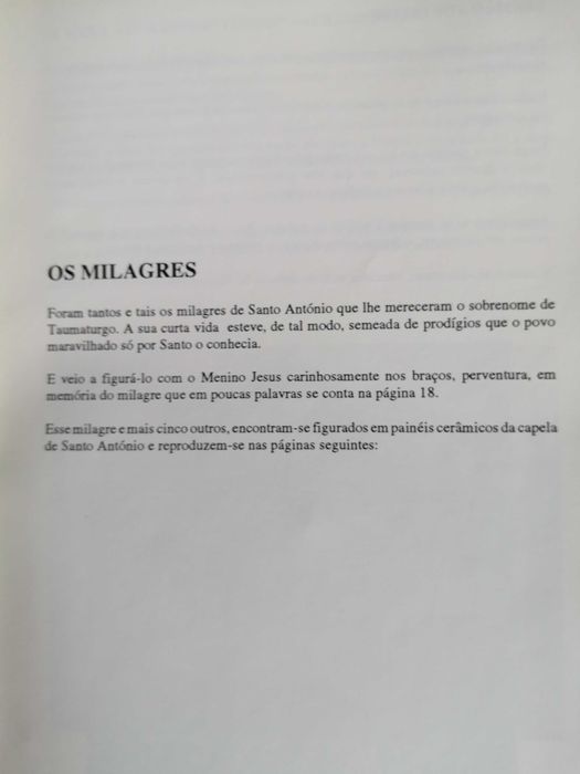 a capela de santo antonio , torres novas , bicho 1993