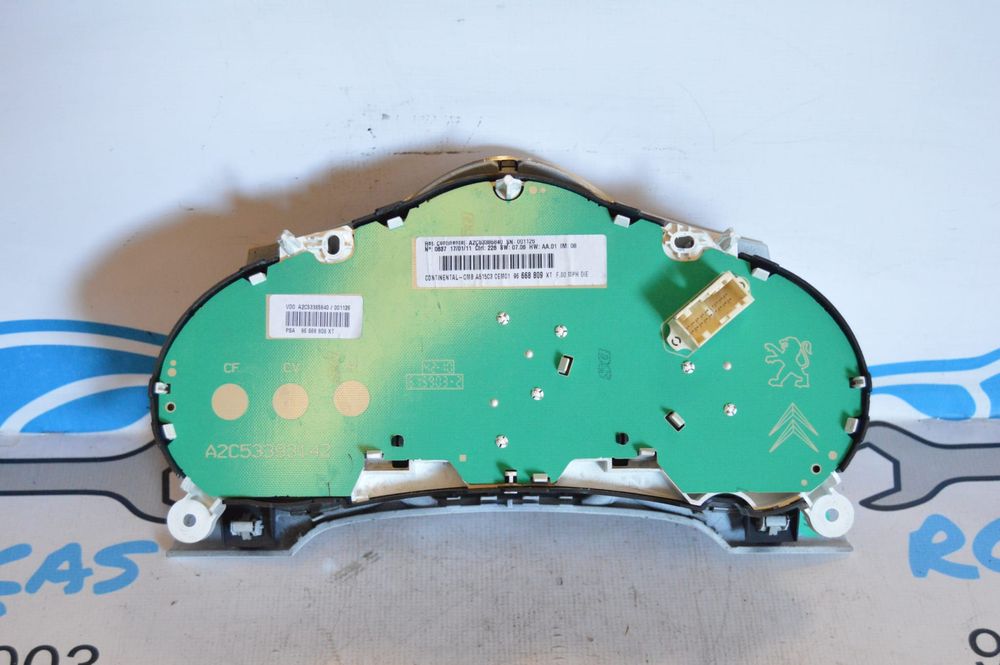 QUADRANTE MOSTRADORES PAINEL INSTRUMENTOS 96668809XT 96668809