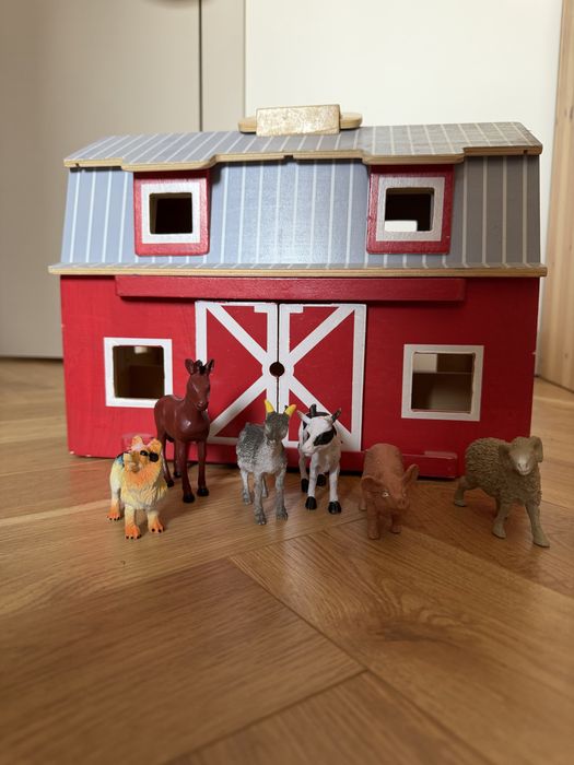 Drewniana stodoła farma  Melissa & Doug