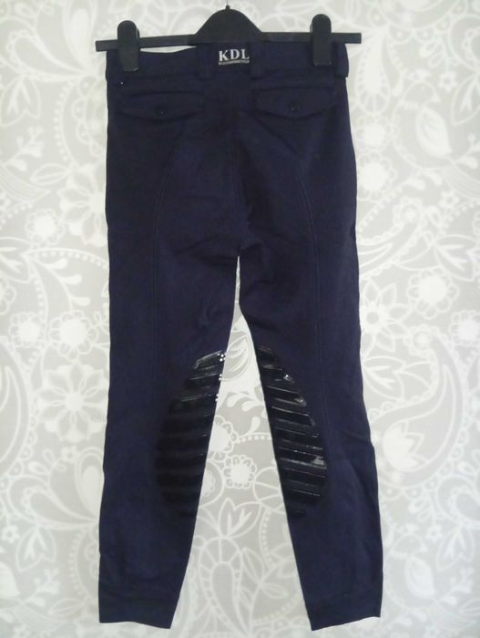 KDL bryczesy - legginsy z silikonowym lejem 134/140