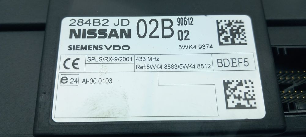 Módulo genérico NISSAN Qashqai/Qashqai+2 I (J10, JJ10)