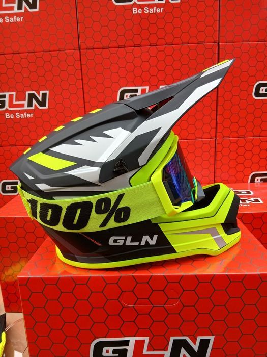 Мотошолом кросовий  шлем кроссовый  шолом для ендуро