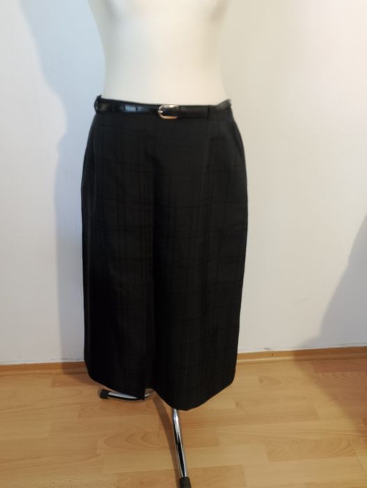 Czarna spódnica + paskek rozmiar L