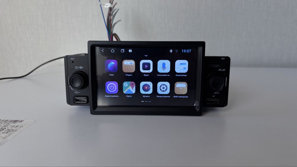 1din андроїд магнітола,2/32,дисплей 5" 800*480