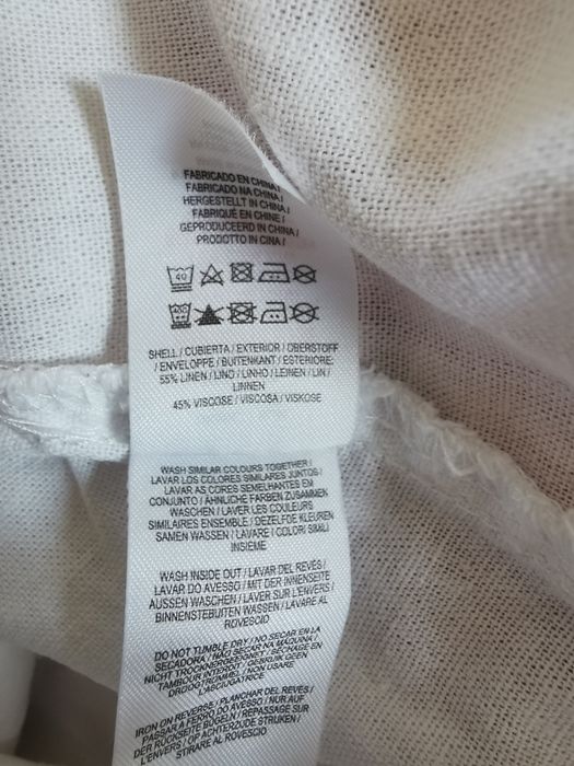 Spodnie lniane, primark, rozmiar 42, XL, 14