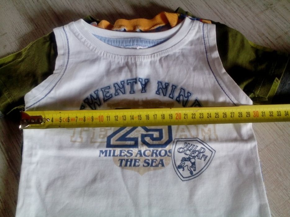 Zestaw firmowy chłopiec 98cm cena 30zł wszystko