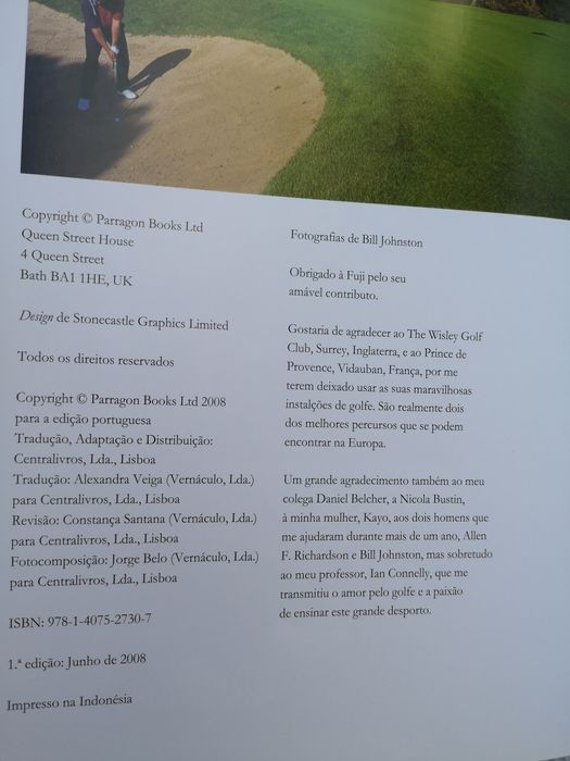 Técnicas de golfe - NOVO