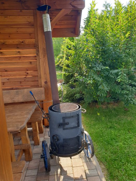 Grill piec solidny