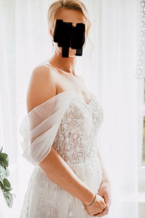 Suknia ślubna na wysoką dziewczynę