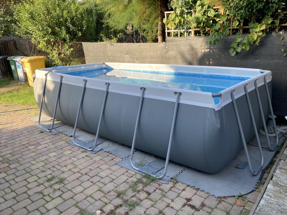 Basen stelazowy 2x4m plus dodatki