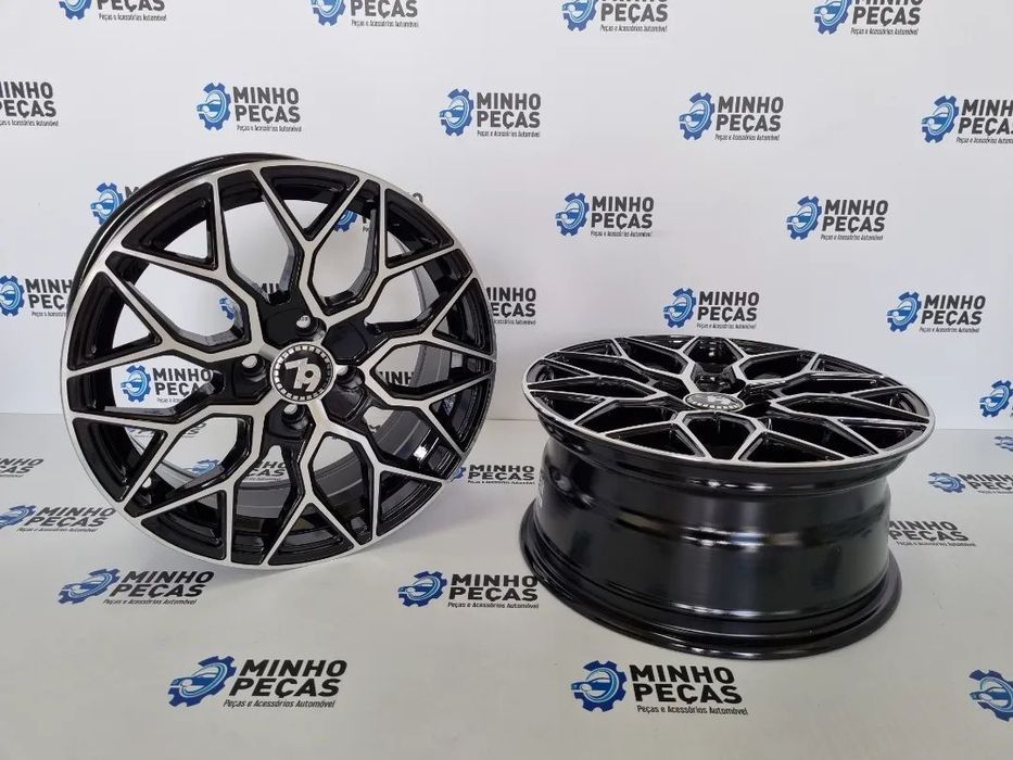 Jantes Seventy9 (SV-K) em 16 Preto Polido (5x108)