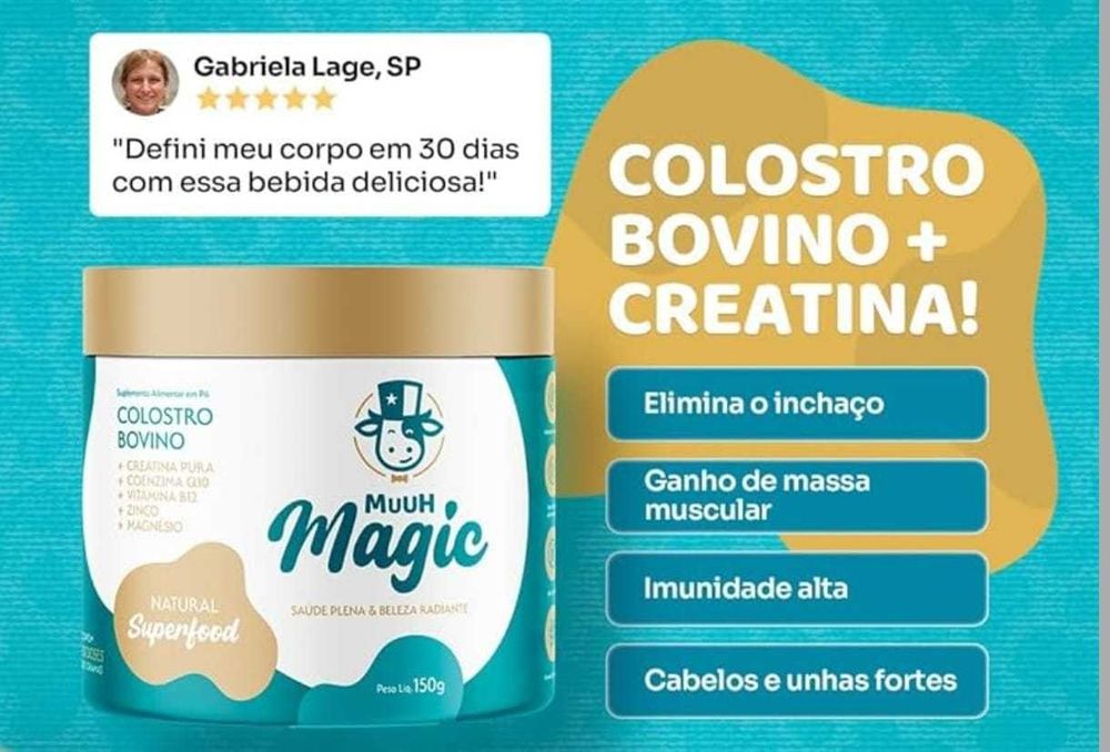 Colostro bovino brasileiro