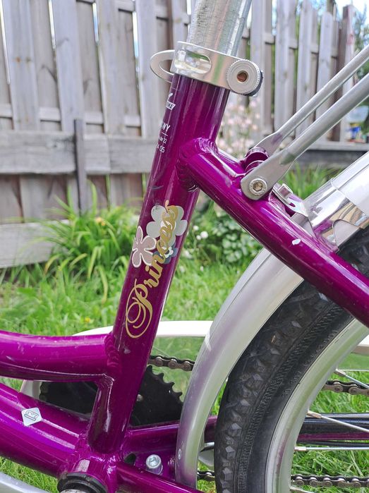 Rower junior dziewczęcy Unibike Princess 24'' rama 13