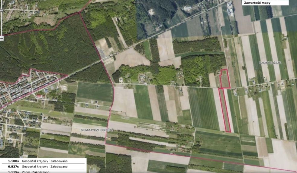 Sprzedam działki budowlane Baciki Bliższe- Czysta Dolina