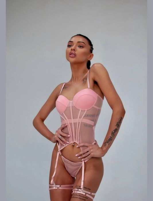 Білизна Корсет рожевий)