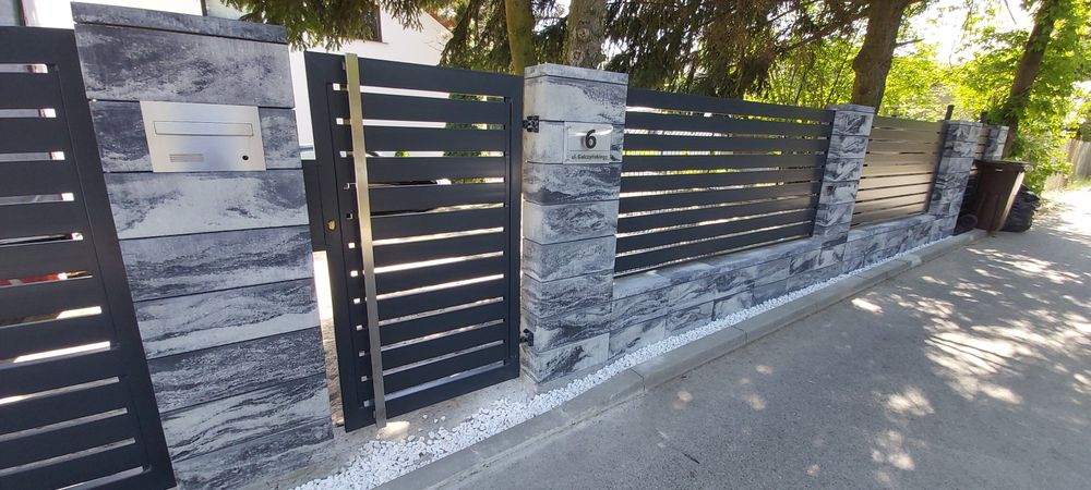 Przęsło ogrodzenie 400 zł m2 ogrodzenie