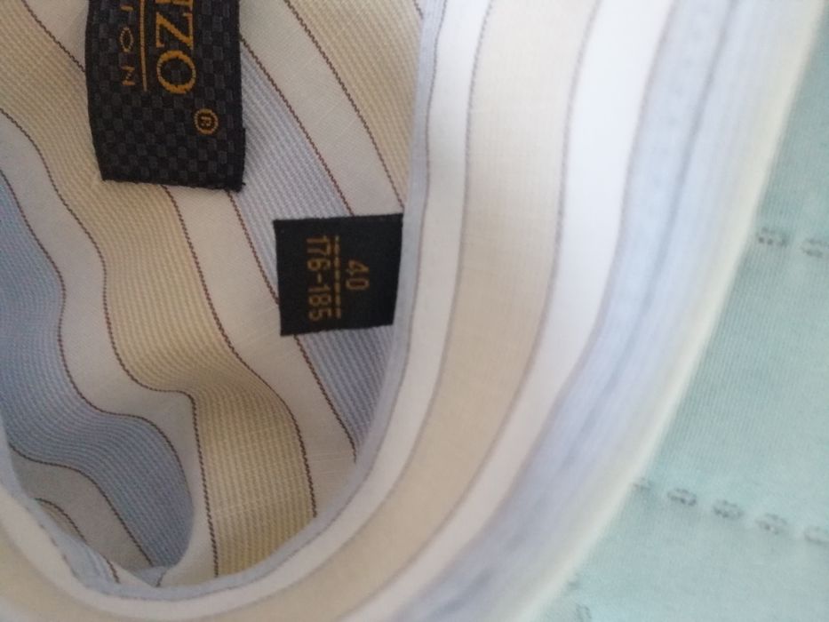 Koszula z krótkim rękawem w paski elegancka