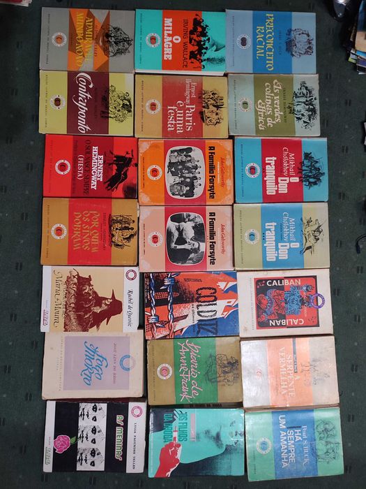Lote Livros Literatura Edição Livros do Brasil - Cada 3 €