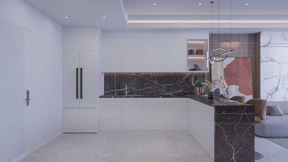 БОНУСИ ДЛЯ КЛІЄНТІВ! Квартира 57 м2, квартира з терасою, квартира Кіпр