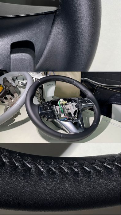 Реставрация кожи авто. Покраска сидений ,покраска руля, пластика.