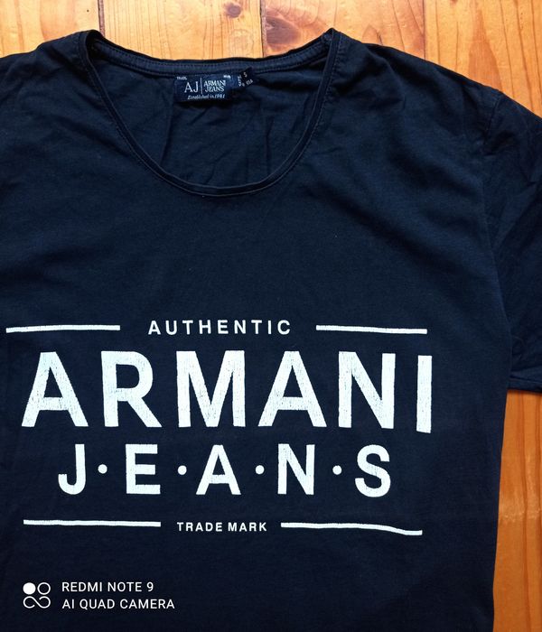 Armani Jeans piękna koszulka t-shirt