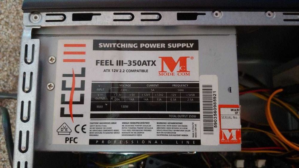 Komputer Stacjonarny Dell Inspirion 560 / Części