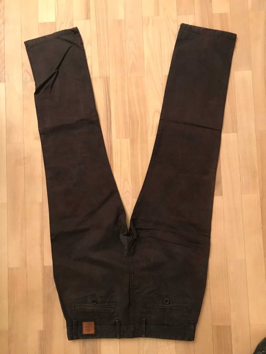 brunatne spodnie Bugatti