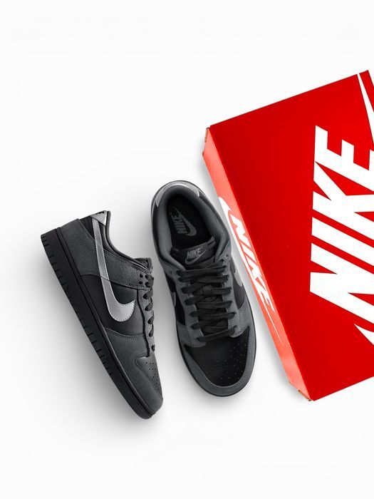 Кросівки Nike SB Dunk Low Anthracite premium | Кроссовки Найк чоловічі