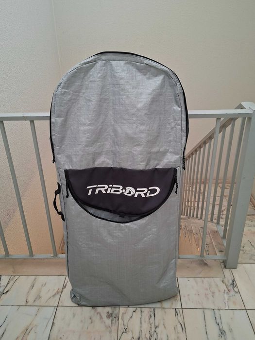 Prancha Bodyboard + Saco + Pés de Pato