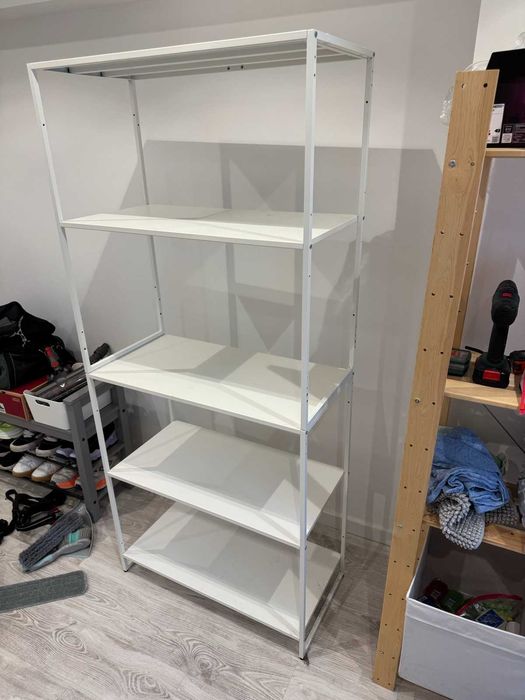 Oportunidade!!! Estante IKEA JOSTEIN branca metal 61x40x180 cm