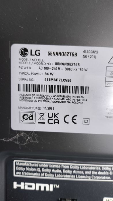 Telewizor LG 55 cali