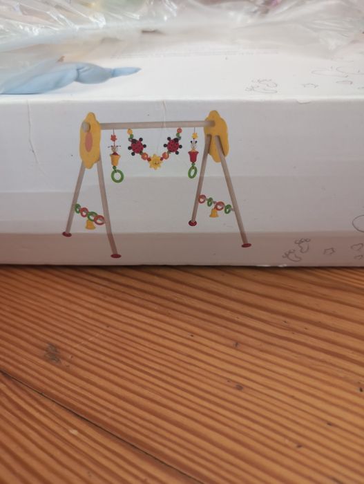 дитячий розвивальний дерев’яний ігровий тренажер (baby gym) Heimess.