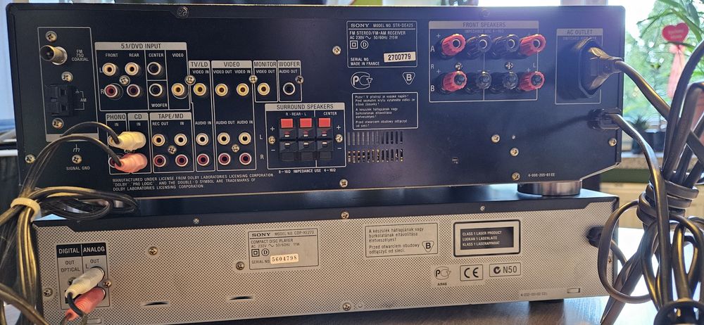 Sony STR DE425 + CDP XE270