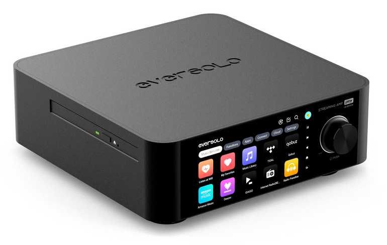 EverSolo Play CD Edition / Streamer sieciowy ze wzmacniaczem i CD