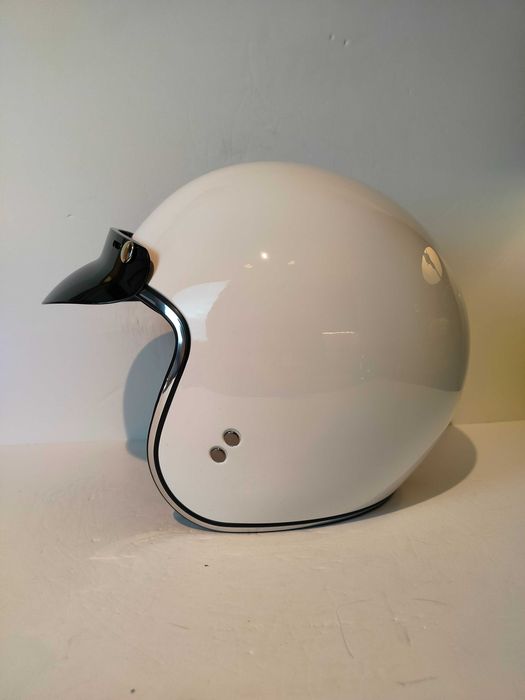 Capacete classico jet aberto caferacer shooper moto scooter novo