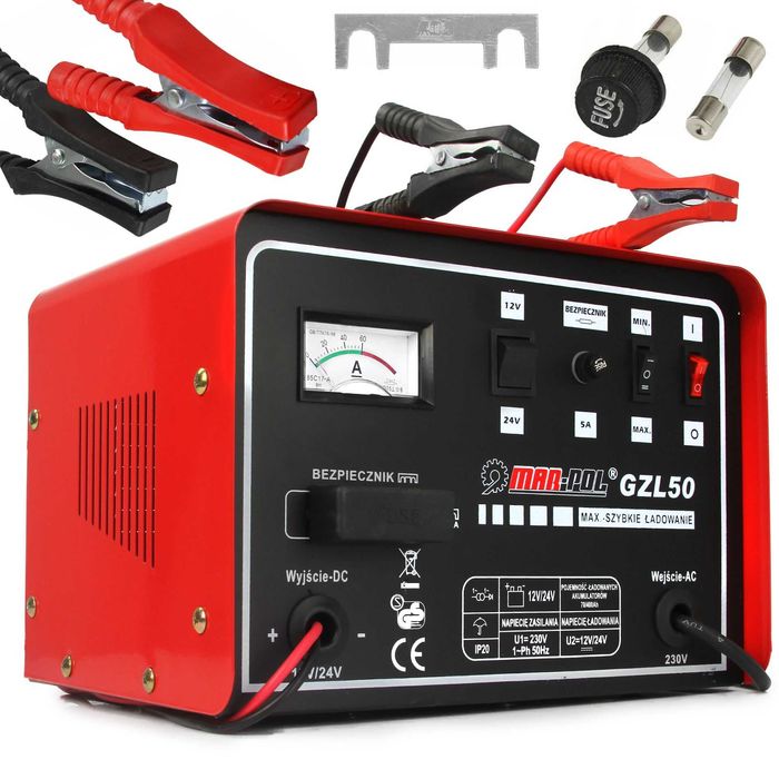 ZESPÓŁ prostownikowy GZL-50 M-P z funkcją szybkiego ładowania MARPOL
