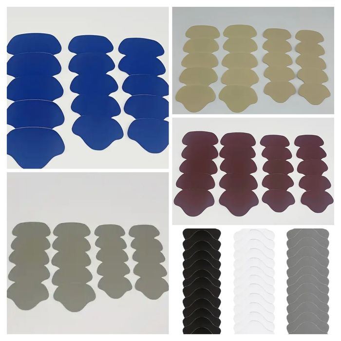 Наклейки наліпки на протерту пошкоджену п'яту задник, латки для взу