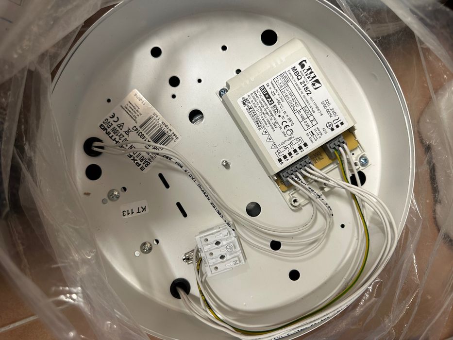 Lampa sufitowa downlight 2x18W G24q-2 230V IP20
