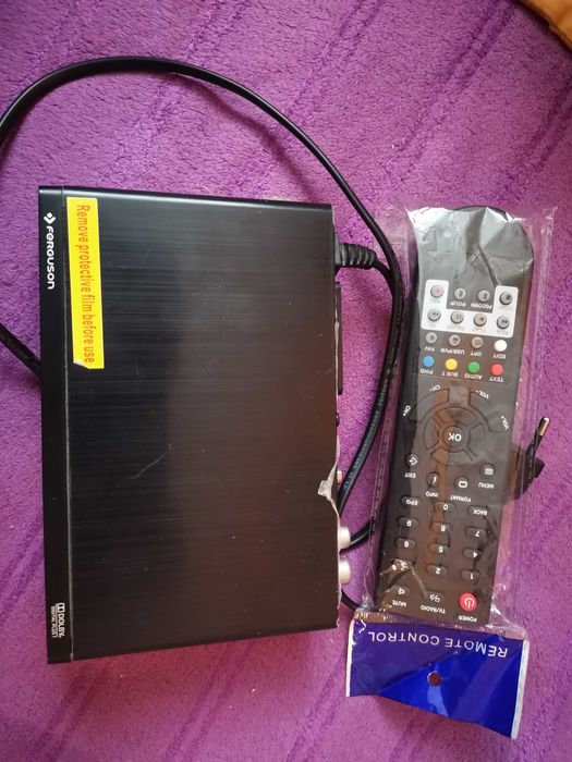 od ręki Ferguson Ariva T650i Dekoder  tuner  DVB-T dvbt, 5 progr. MUX8