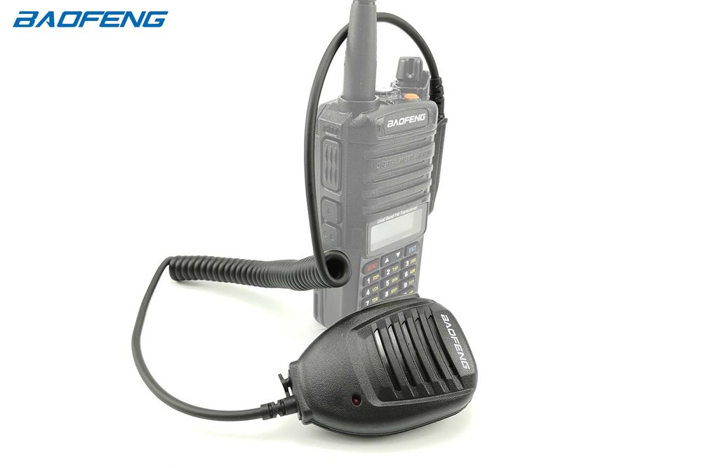 PTT microfone alto-falante original Baofeng waterproof  9R