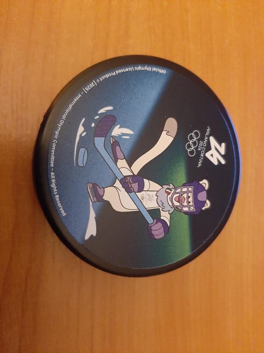 Pamiatkowy krążek hokejowy Milano, Cortina