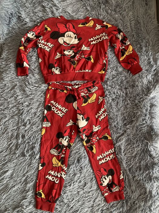Bluza i spodnie Myszka Miki H&M 122/128