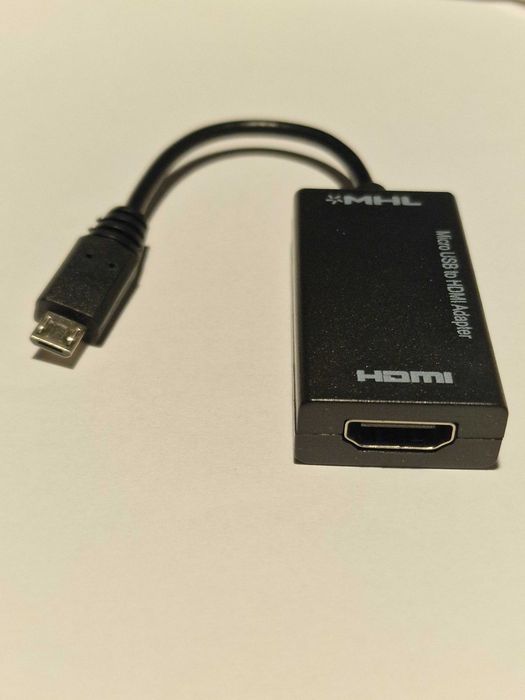 Cabo telemóvel para ligar á tv HDMI mhl
