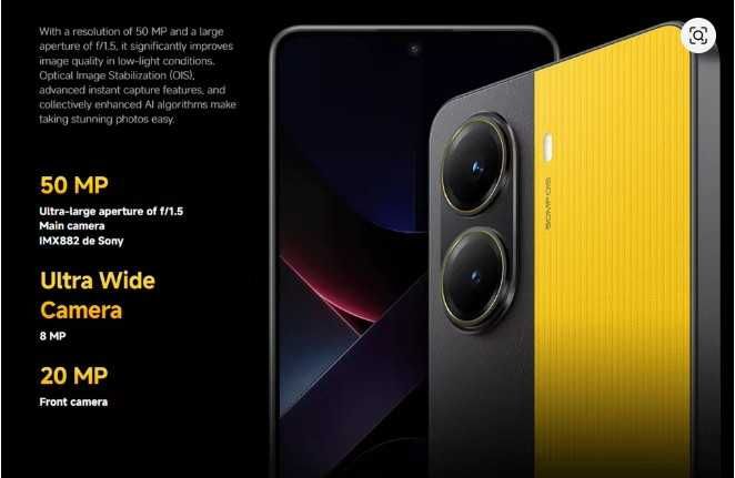 Xiaomi Poco X7 Pro 5G – Versão Europeia (8GB / 256GB) Selado