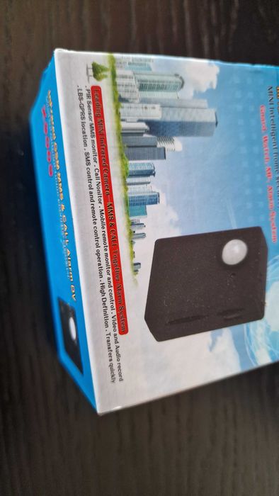 Sensor aviso de movimento cevadouros escuta som ambiente GSM Telemovel64354204965633124