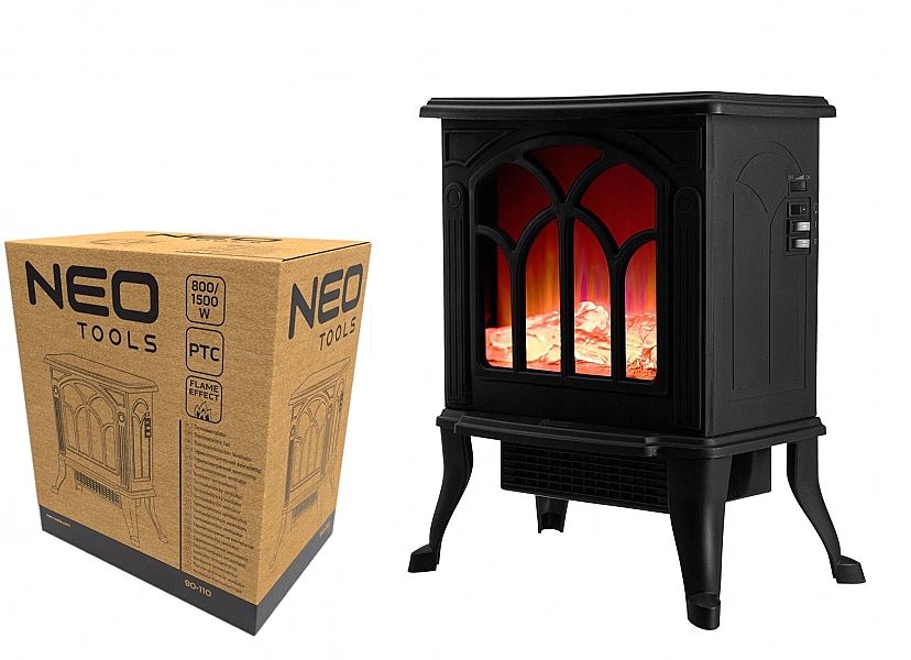 Ceramiczny Termowentylator Grzejnik, Kominek Elektryczny 1500w 90-110