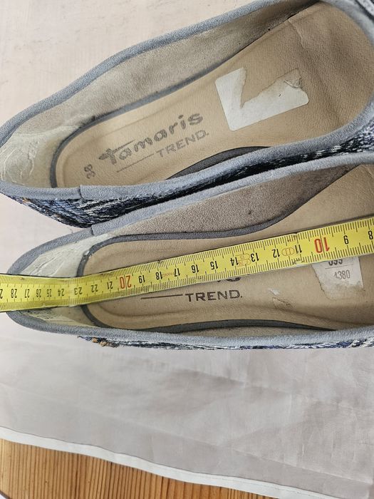 Baleriny damskie Tamaris rozmiar 36 wkładka 23 cm