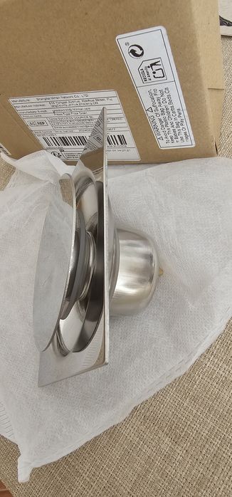 Ralo de chão com Pedal Pop Up em metal durável