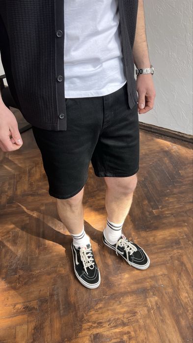 NEW !!! Чоловічі джинсові шорти ZARA Regular